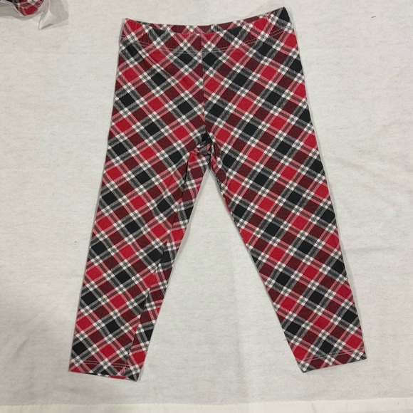 ❤️4 for $20❤️ Rare Editions Toddler Girl 3 Piece Set/leggings & Headband Size 3T - Picture 13 of 16